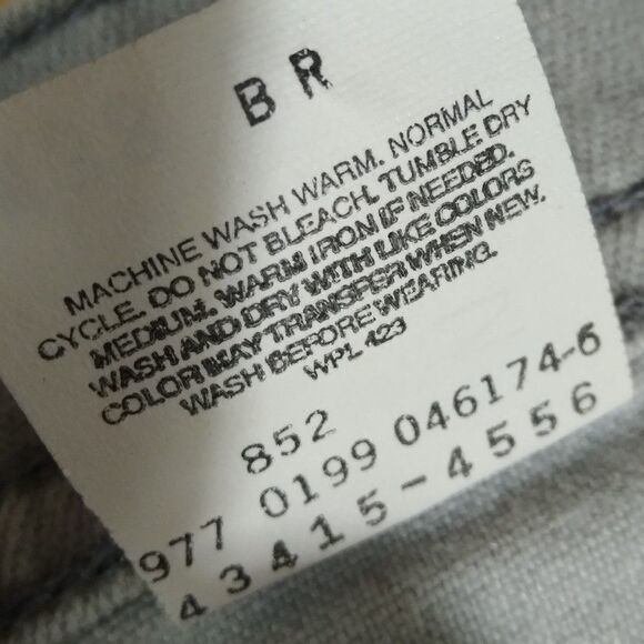 Vintage Levi's Orange Tab Gray Denim Jeans - Picture 7 of 8